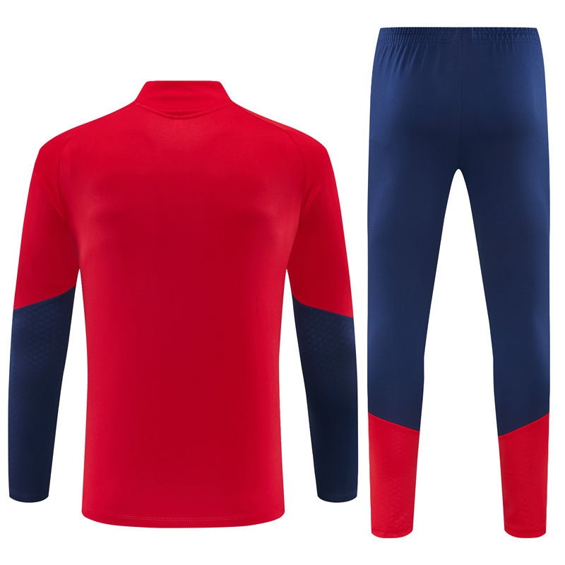 Spain Training Tracksuit Men/Kids 2026 2027 Red-League Threads